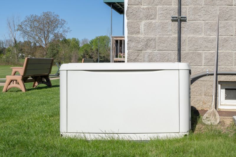 Residential Generator Installation Site